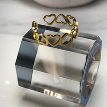 Load image into Gallery viewer, Adjustable Heart Ring
