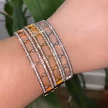 Load image into Gallery viewer, CZ Bling Bangle Bracelet