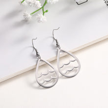 Load image into Gallery viewer, Aquarius Zodiac Teardrop Earrings