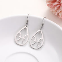 Load image into Gallery viewer, Pisces Zodiac Teardrop Earrings