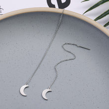Load image into Gallery viewer, Moon Threader Earrings