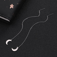 Load image into Gallery viewer, Moon Threader Earrings