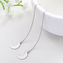 Load image into Gallery viewer, Moon Threader Earrings