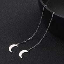 Load image into Gallery viewer, Moon Threader Earrings