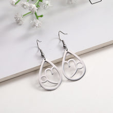 Load image into Gallery viewer, Capricorn Zodiac Teardrop Earrings