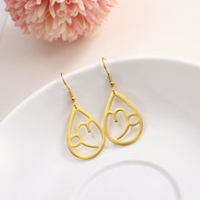 Load image into Gallery viewer, Capricorn Zodiac Teardrop Earrings