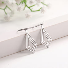 Load image into Gallery viewer, Hollow Diamond Earrings