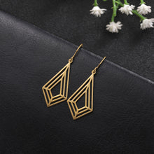 Load image into Gallery viewer, Hollow Diamond Earrings