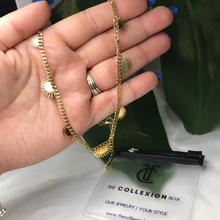 Load image into Gallery viewer, Sun Rays Choker Necklace