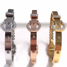 Load image into Gallery viewer, Buckle Bangle Cuff Bracelet