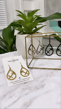 Load image into Gallery viewer, Sagittarius Zodiac Teardrop Earrings