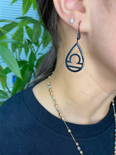 Load image into Gallery viewer, Libra Zodiac Teardrop Earrings