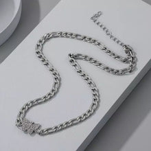 Load image into Gallery viewer, BUTTERFLY FIGARO CHOKER NECKLACE