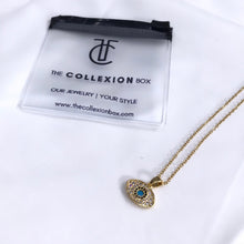 Load image into Gallery viewer, DAINTY EVIL EYE NECKLACE