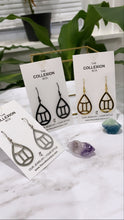 Load image into Gallery viewer, Gemini Zodiac Teardrop Earrings