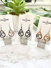 Load image into Gallery viewer, Capricorn Zodiac Teardrop Earrings