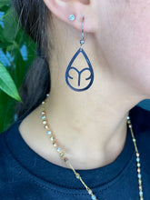 Load image into Gallery viewer, Aries Zodiac Teardrop Earrings