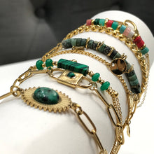 Load image into Gallery viewer, African Turquoise Beaded Bracelet