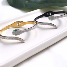Load image into Gallery viewer, Snake Cuff Bracelet