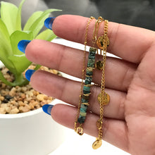 Load image into Gallery viewer, African Turquoise Beaded Bracelet