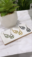 Load image into Gallery viewer, Pisces Zodiac Teardrop Earrings