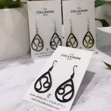Load image into Gallery viewer, Leo Zodiac Teardrop Earrings
