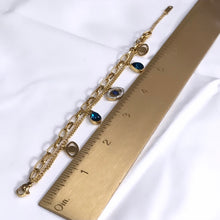 Load image into Gallery viewer, EVIL EYE CHARM BRACELET