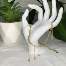 Load image into Gallery viewer, DANGLING STAR CHOKER