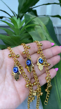 Load image into Gallery viewer, Hamsa Evil Eye Bracelet