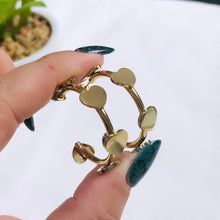 Load image into Gallery viewer, ARCH OF LOVE HOOP EARRINGS
