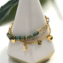 Load image into Gallery viewer, African Turquoise Beaded Bracelet