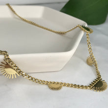 Load image into Gallery viewer, Sun Rays Choker Necklace