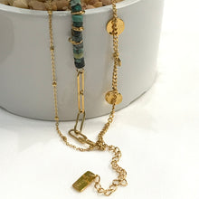 Load image into Gallery viewer, African Turquoise Beaded Bracelet