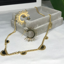 Load image into Gallery viewer, Sun Rays Choker Necklace