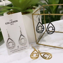 Load image into Gallery viewer, Libra Zodiac Teardrop Earrings
