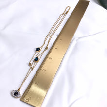 Load image into Gallery viewer, EVIL EYE CHARM NECKLACE