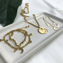 Load image into Gallery viewer, YIN YANG CELESTIAL GOLD NECKLACE