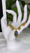 Load image into Gallery viewer, Hamsa Evil Eye Bracelet