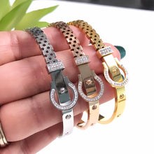 Load image into Gallery viewer, Buckle Bangle Bracelet