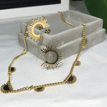 Load image into Gallery viewer, Sun Rays Choker Necklace
